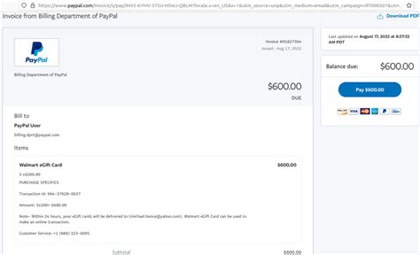 fake shoes paypal invoice|paypal scam 17206599694.